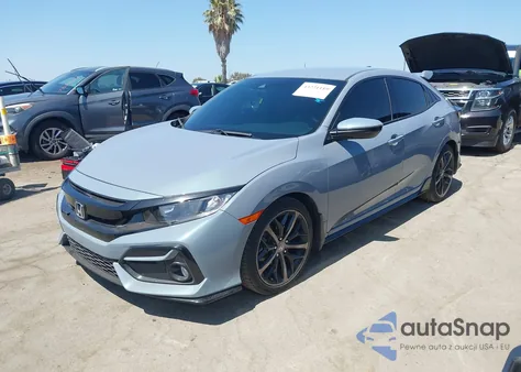2021 Honda Civic Sport из США, поврежденный, VIN SHHFK7H44MU409175